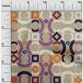 thumbnail image 2 of oneOone Cotton Flex Tan Fabric Geometric Quilting Supplies Print Sewing Fabric By The Yard 40 Inch Wide-QK, 2 of 6