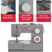 Singer Heavy Duty 4432 Sewing Machine, 110 Stitches, High-Speed & Easy Threading