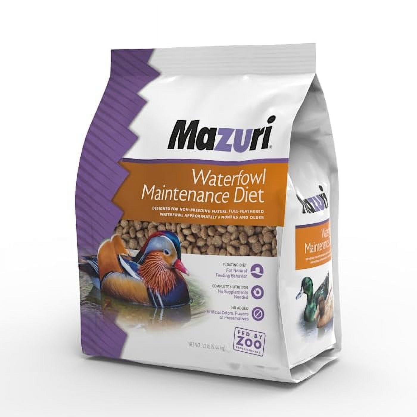 Mazuri | Waterfowl Maintenance Diet | 12 Pound (12 lb) Bag