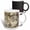 Multicolor, variant on 3drose, Medieval Colorful Geographical Map of Earth, Two Hemispheres, Gift, 11oz Two-tone Yellow Mug