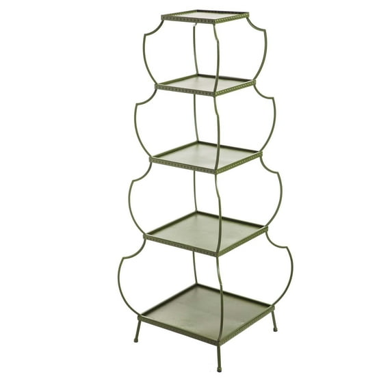 Cape Craftsmen Deep Green 5-Tier Stackable Display Unit
