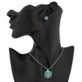 thumbnail image 5 of GlassOfVenice Murano Glass Millefiori Necklace and Earrings Set - Round Blue, 5 of 7