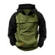 thumbnail image 1 of pstuiky Tops de hombre Sudadera con capucha y cremallera de un cuarto para hombre, ideal para entrenamiento, gimnasio, deportes, correr, exteriores, chaquetas de invierno, 1 of 5