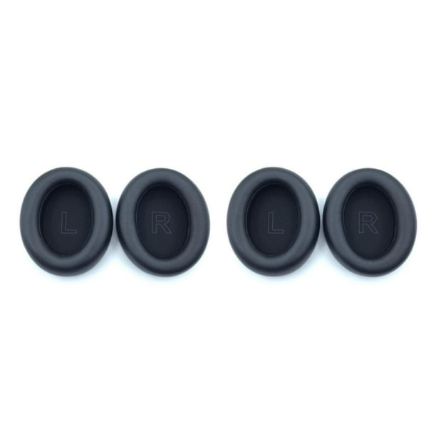 Cateissary Almohadillas para auriculares montadas en la cabeza, funda de PU con cancelación de ruido, almohadillas de esponja para auriculares, Type1 NO1