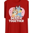 thumbnail image 5 of Bluey, Men's & Big Men's Valentine's Day Graphic Tee, Be Mine, Sizes S-3XL, 5 of 5