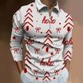 thumbnail image 2 of toraway Chemises pour Hommes Manches Longues Décontractées en Lin Automne Col à Revers Chemise Imprimée Mode Décontractée Style Deux L, 2 of 4