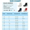 thumbnail image 5 of LASUDRAA Womens Snow Boots Warm Fur Lined Anti Slip Ankle Boots Waterproof Cold-Resistant Outdoor Walking Shoes, 5 of 9