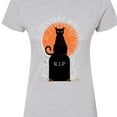 thumbnail image 3 of Hocus Pocus - Binx Graveyard - Juniors Fitted Graphic T-Shirt, 3 of 5