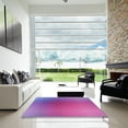 thumbnail image 7 of Ahgly Company Machine Washable Indoor Round Transitional Purple Area Rugs, 6' Round, 7 of 7