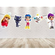 True and the Rainbow Kingdom Garland Banner For Cartoon Birthday Wall Party Decorations