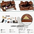 thumbnail image 4 of Sunyuer Vintage Distressed Chain Motorcycle Bag - Stylish, Large Capacity, Single Shoulder Handbag Tote Y2K Hobo Bag for Women, 4 of 8