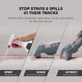 thumbnail image 5 of Shark StainForce Cordless Portable Spot, Stain, & Odor Remover System for Carpets, Area Rugs, Upholstery, Stairs, with Storage Caddy, Accessories, and Full-Size Cleaning Solution, HX105, 5 of 10