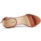 thumbnail image 5 of Sandalias de Tacón Alto para Mujer Allegra K Zapatilla Con Punta Abierta correa de tobillo Marrón 42, 5 of 7