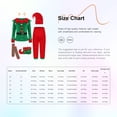 thumbnail image 7 of renvena Boys 7-Piece Christmas Elves Outfit Set Christmas Party Role Play Dress Up Set Green 2-3, 7 of 7