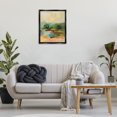 thumbnail image 3 of Stupell Industries Across The River Abstract Landscape Painting Black Floater Framed Art Print Wall Art, 25 x 31, 3 of 10