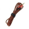 thumbnail image 6 of Orange 10ft Long AUX Cable Jack Gold-Plated Plug Audio Wire Cord for iPod Phone, 6 of 7