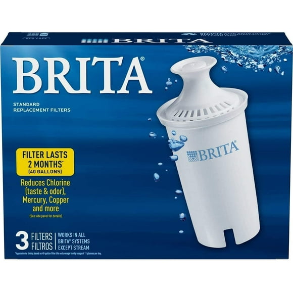 Brita Stream Pitcher Replacement Water Filter Bpa Count