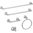 thumbnail image 2 of Delta Woodhurst 73246 Bath Towel Ring Polished Chrome Finish, 2 of 5