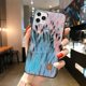 thumbnail image 1 of Funda de teléfono de lámina dorada de lujo para iPhone 11 12 13 14 mini Pro Max XS X XR 7 8 SE 2020, funda a prueba de golpes con hojas de árbol Tan Jianjun unisex, 1 of 2