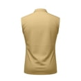 thumbnail image 5 of Maean Mens Sleeveless Tank Collared neck Casual Shirts Summer Casual Workout Loose Tops Tees S-4XL, 5 of 7