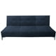thumbnail image 3 of Sofa Cama Reclinable El Bazar Store Vegas Azul Terciopelo Marino Futon 3 posiciones Sala, 3 of 6