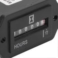 thumbnail image 2 of Mechanical Maintenance Hour Meter DC10 to 80V Waterproof for Engine Generator Boat Motorcross Motor Truck Tractor, 2 of 4