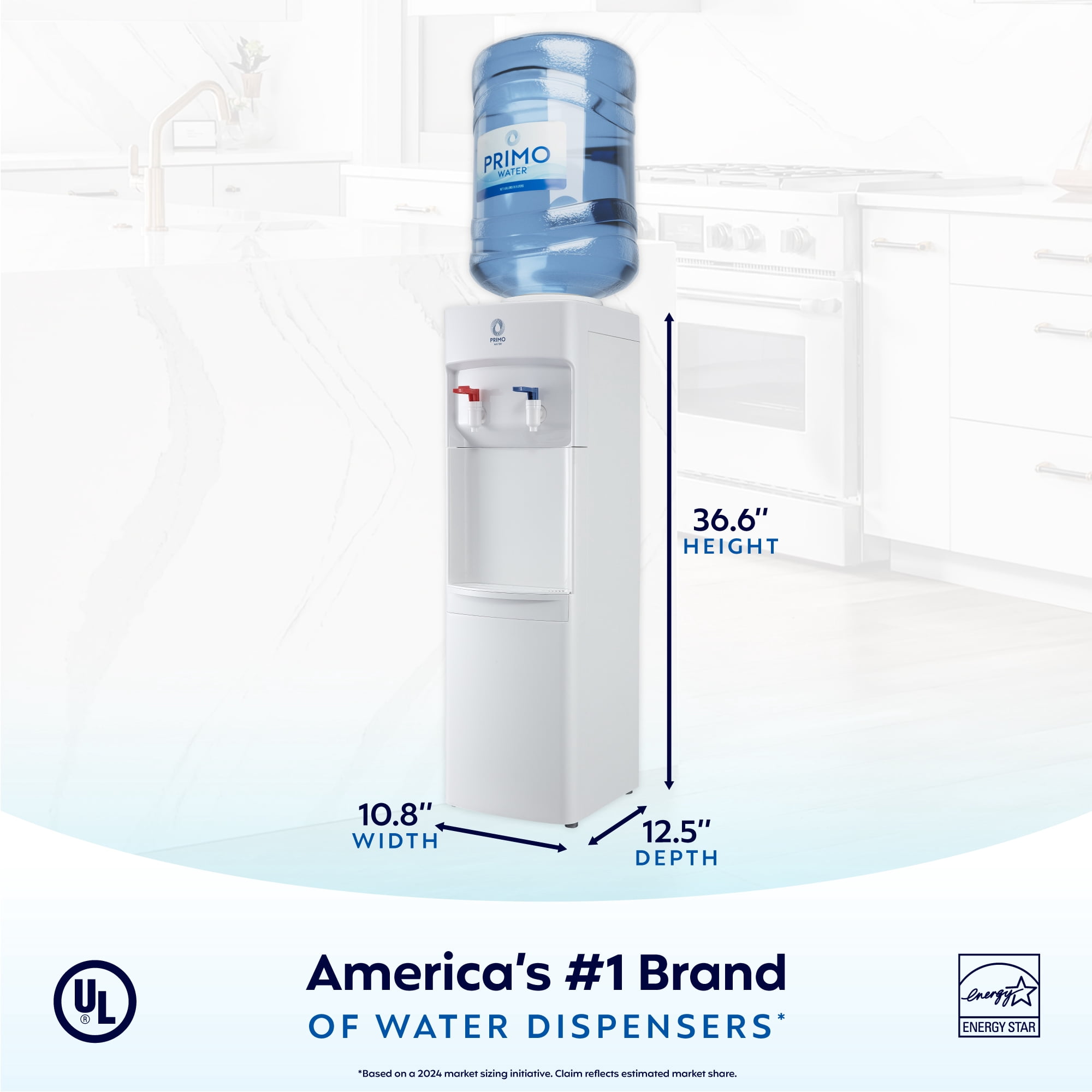 Primo Water® Top Loading Classic 2 Temp Water Dispenser