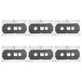 thumbnail image 4 of 6 pcs Blank Audio Tapes DIY Empty Cassette Tape 30-minute Recordable Blank Cassette Tapes for Greeting, 4 of 4