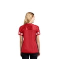 thumbnail image 2 of Ladies Football Replica Jersey Color True Red/White Small Size, 2 of 10