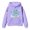 87Purple519, variant on XAOFW Girls Hoodies Long Sleeved Marine Animal Print Hooded Sweatshirt Kids Soft Cozy Casual Winter Wear Pullover Comfortable Tops 2-3 Years