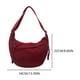 thumbnail image 2 of Bolso Cruzado Crescent para Mujer Al Aire Libre Con Correa Ajustable () Rojo, 2 of 6