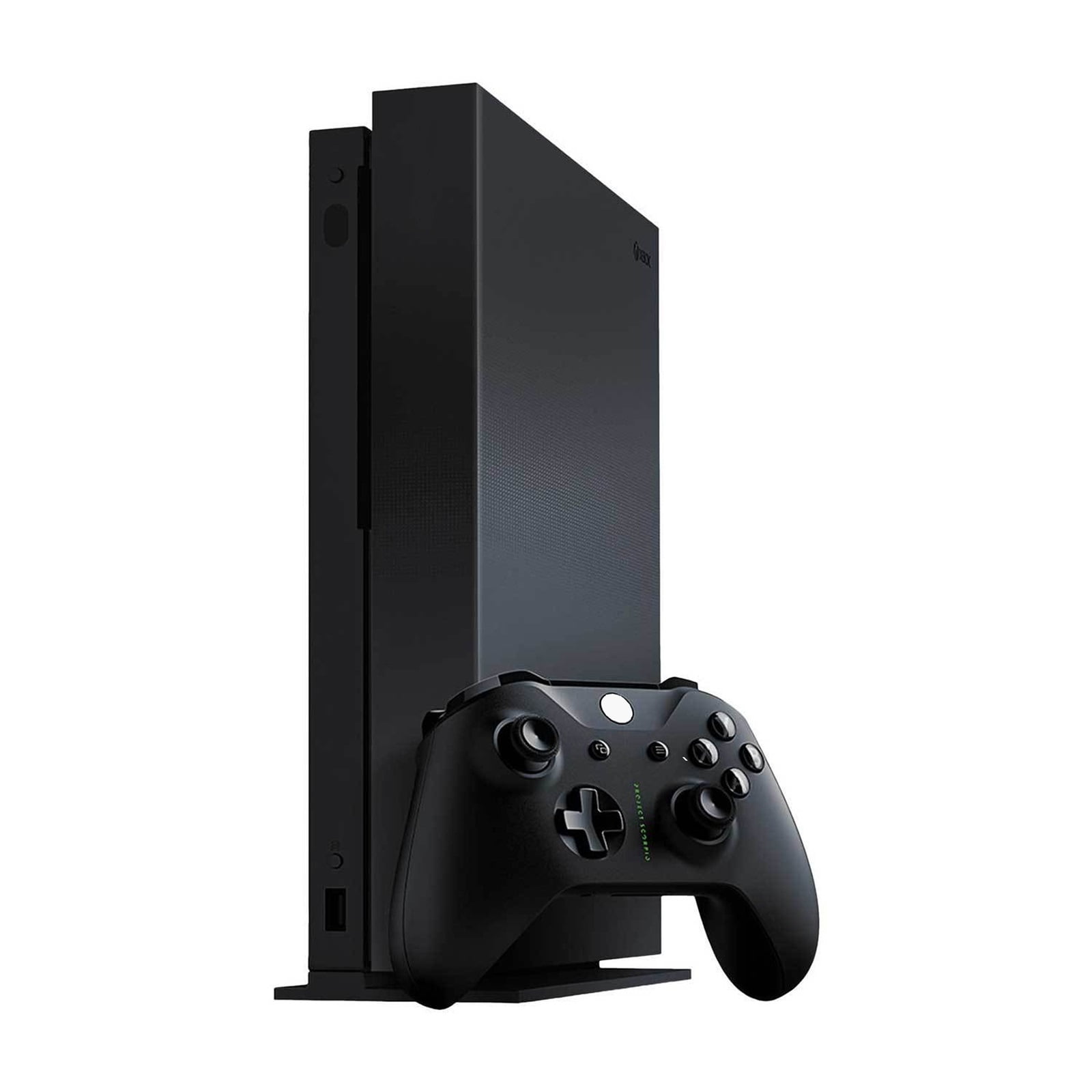 Microsoft Xbox One X 1TB Video Gaming Console Black with 2 Retrofam Controllers, Black, 1 count, 1 pack