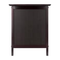 thumbnail image 5 of Contemporary Home Living TV Stand with Open Shelf and Cabinet - 25" - Black, 5 of 9