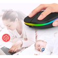 thumbnail image 3 of Wireless charging ultra-thin Bluetooth dual-mode silent mouse, 3 of 5