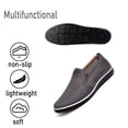 thumbnail image 4 of Mens Casual Mesh Loafers Summer Breathable Walking Shoes Comfortable Lightweight Driving Shoes Travelling Fashion Shoes Gray 9 US, 4 of 7