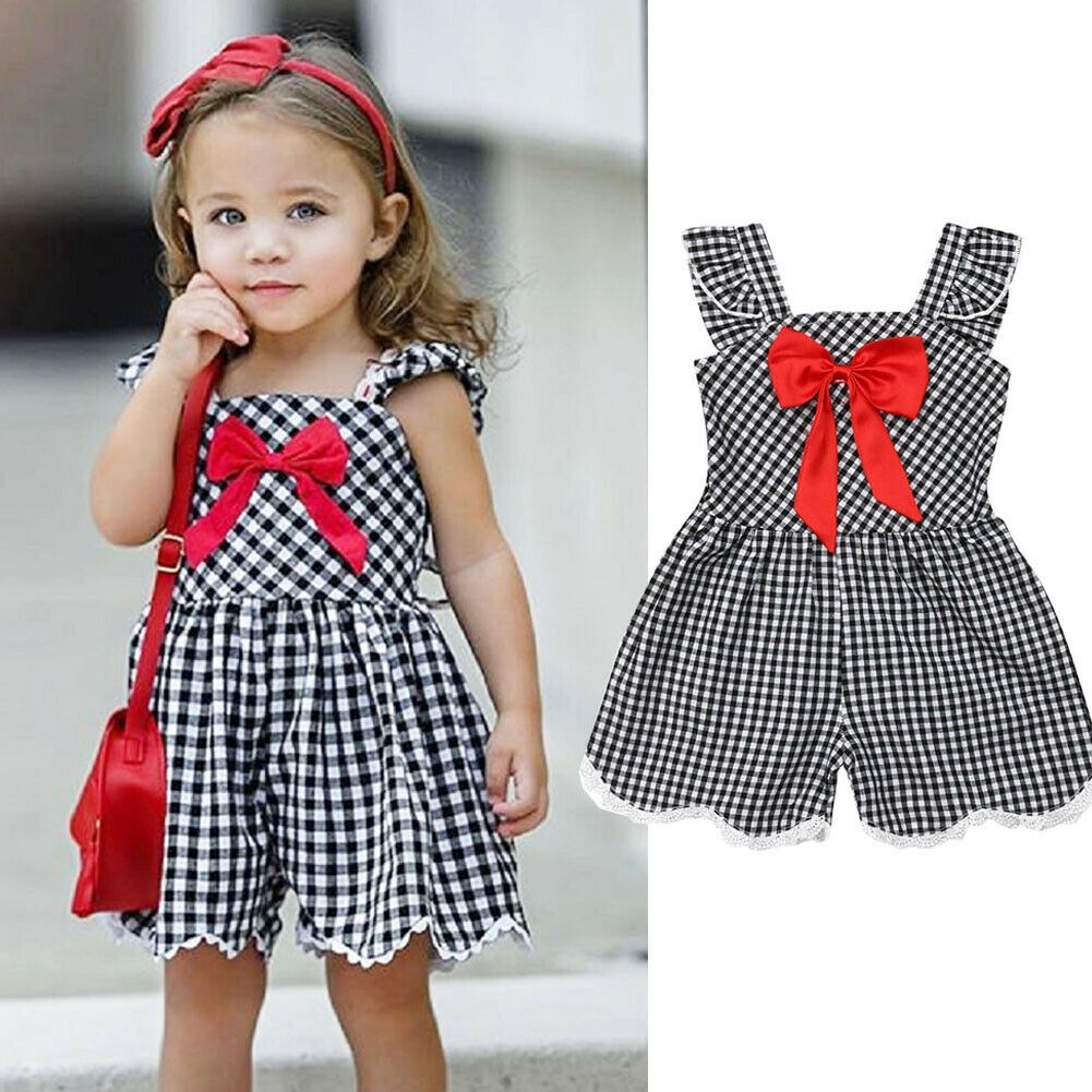 girls plaid outfit