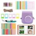thumbnail image 2 of Juego de accesorios para cámara 7 en 1, pegatinas de , álbum de fotos, marcos para colgar en la pared, estuche protector, para estuche para cámara Púrpura Soledad paquetes de cámara, 2 of 6