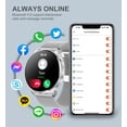 thumbnail image 2 of Reloj inteligente Iaret para mujer con responder/hacer llamadas Android/iOS, 2 of 7