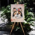 thumbnail image 4 of Happy Mother's Day Shetland Sheepdog with Flower Crown and Greeting Card Vertical Matte Canvas Poster Sheltie Dog Lover Gifts Wall Art Home Decor - 13004, 4 of 5