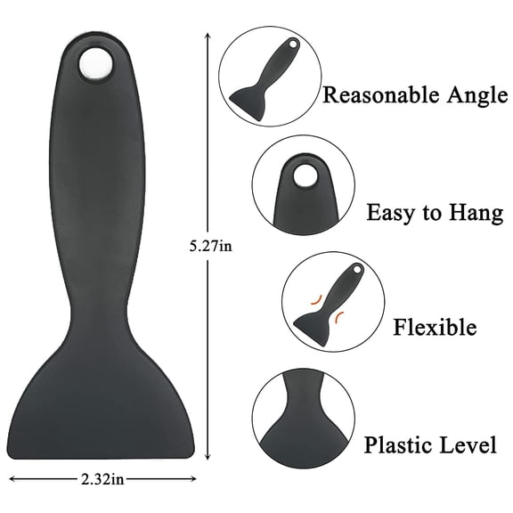 10 PCS Plastic Spatula Resin Flexible Paint Scraper Putty Knife Bubble Remover Sticker Installation Tool