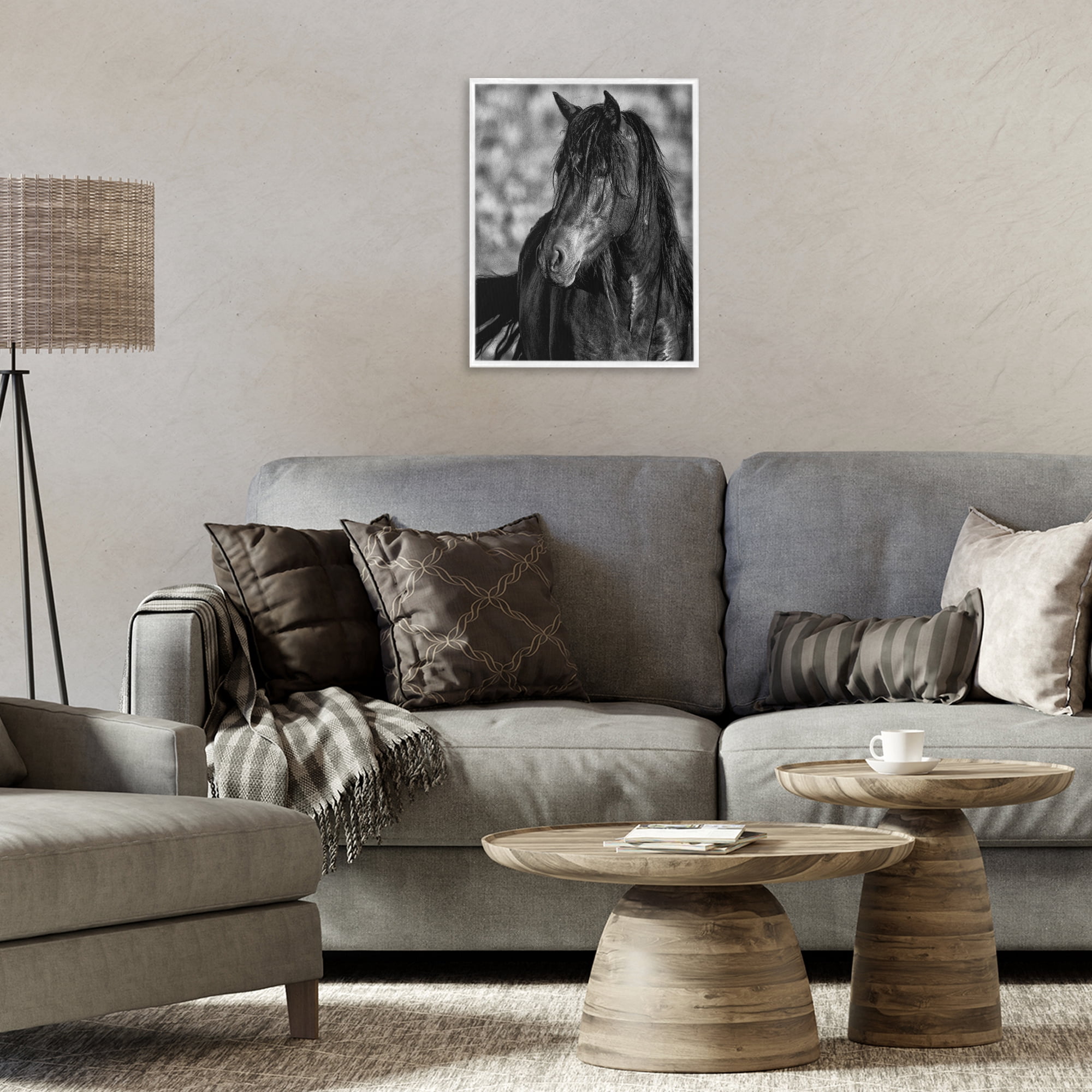 Stupell Industries Beauty In Black White Framed Giclee Art, design by Tim West