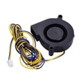thumbnail image 1 of Aibecy 1pc Blower Fan Brushless Cooling Fan 50*50*15mm DC 24V Compatible with 3D Printer Extruder Computer Aromatherapy Machine, 1 of 6