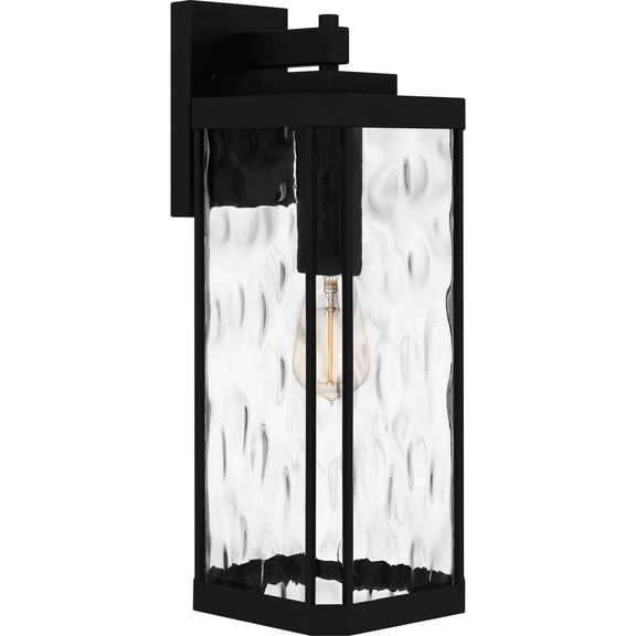 Quoizel Balchier 1-Light Matte Black Outdoor Wall Lantern