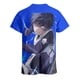 thumbnail image 4 of Camiseta Blue Lock para hombre, camisetas de algodón de verano, camisetas de colores sólidos, ropa de cuello redondo para hombre, 4 of 5