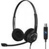 Sennheiser SC260 USB Circle Series Dual-Sided Headset with Noise-Canceling Microphone