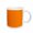 White, variant on 3drose, Color Ut Orange, 11oz Mug