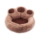 thumbnail image 3 of Alfombrilla redonda para cama de mascotas, cojín antideslizante para perros, casa para dormir, para gatitos de otoño invierno, cama , SG Salvador gato cama de peluche, 3 of 10