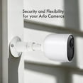 thumbnail image 2 of Adjustable Indoor/Outdoor Security Metal Wall Mount Compatible with Arlo Pro/Pro 2/Pro 3/Ultra/Ultra 2, & Others - Ring Stick Up Cam Battery, eufyCam E/2C (5 Pack, White), 2 of 5