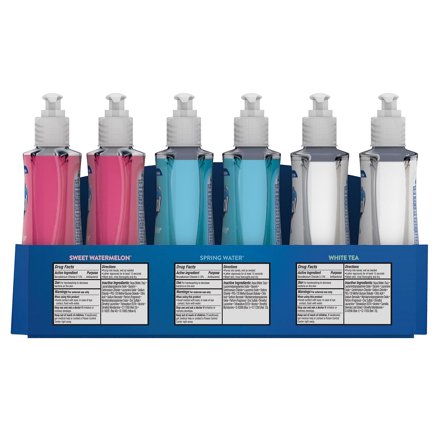 Dial Antibacterial Liquid Hand Soap, Variety Pack (9.375 oz., 6 Pack.) - image 2 of 2