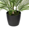 thumbnail image 3 of Vickerman 50" Green Areca Palm Plant. This is an artificial plant in a black plastic pot., 3 of 5